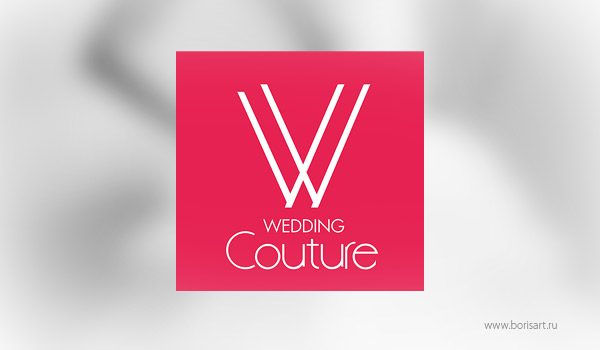Разработка логотипа магазин свадебных платьев