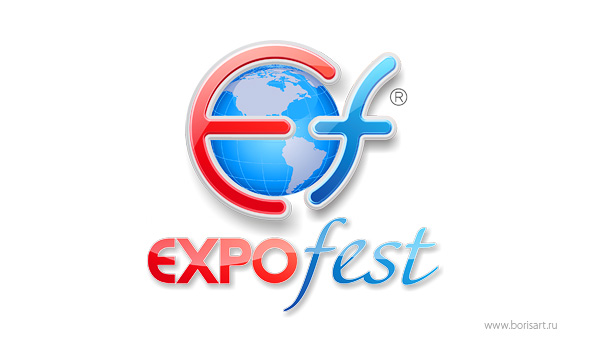 Разработка логотипа производственной компании«Экспофест»