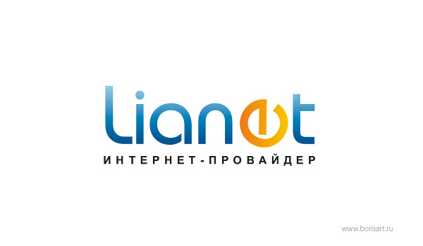 Создание логотипа для компьютерной компании Lianet
