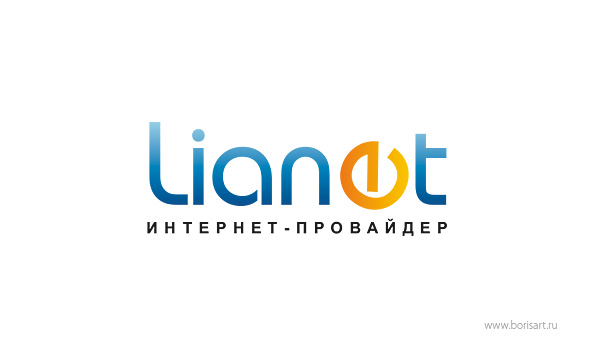 Создание логотипа для компьютерной компании Lianet Создание логотипа для компьютерной компании Lianet