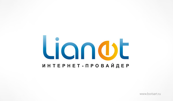 Создание логотипа для компьютерной компании Lianet Создание логотипа для компьютерной компании Lianet