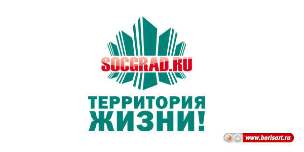 Разработка логотипа для сайта Соцград Разработка логотипа для сайта Соцград